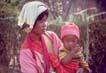 woman with child