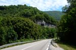 strada nella gola