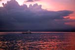 sunset at Gilimanuk