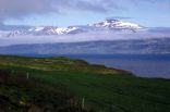 mountains and clouds