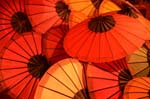 red umbrellas