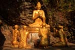 golden statues