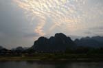 colline attorno a Van Vieng