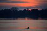 sunset on Mekong