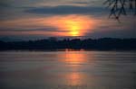 sunset on Mekong