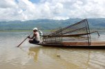 pescatore sul lago Inle