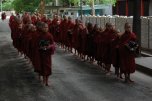 monks and lunch