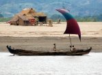 Irrawaddy: sailing boat