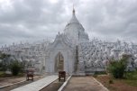 wgite temple at Mingun