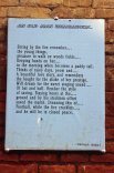 text in Madre Teresa House