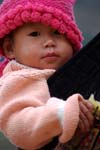 child in the shoulder