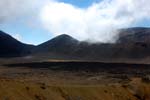 trekking between volcanoes