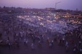 night in Djema el Fnaa