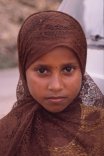 bambina nel Wadi Sara